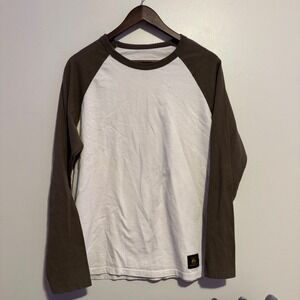 New York City Yellow Rat Bastard Men's M Long Sleeve Baseball NYC Skater Y2K